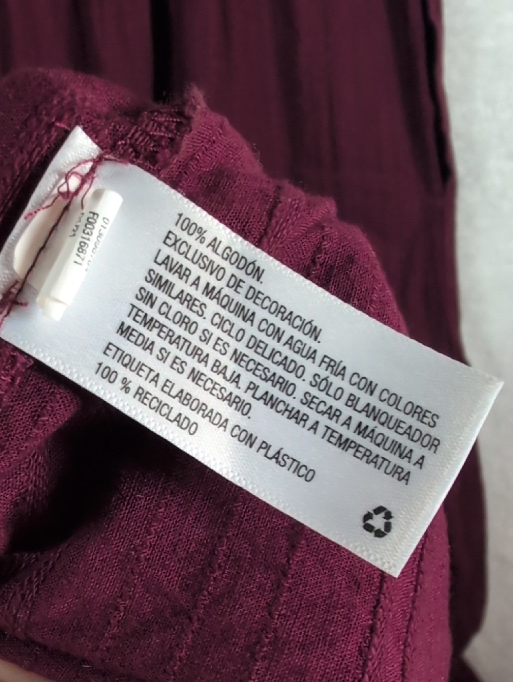 Universal Thread Burgundy Maxi Dress with Flutter Sleeves - Picture 6 of 6